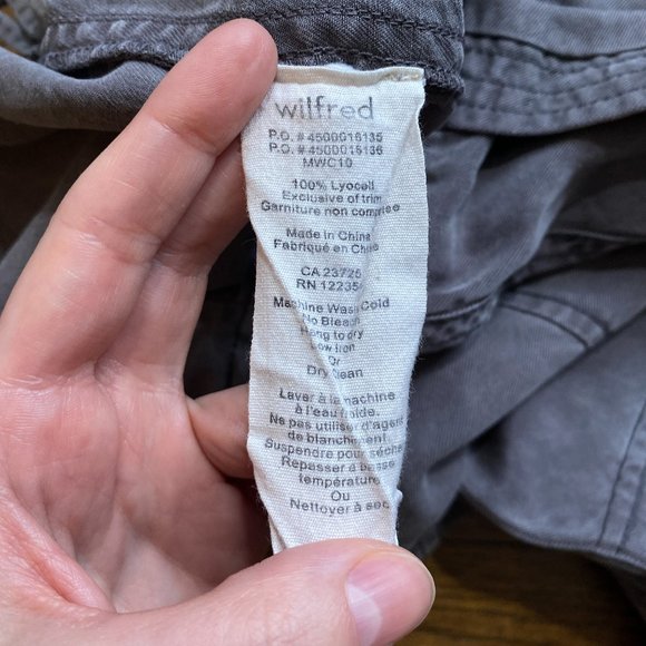 Wilfred Lille Lyocell Twill Pants - Picture 7 of 9